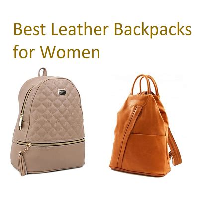 Top 15 Best Leather Backpacks for Women In 2020