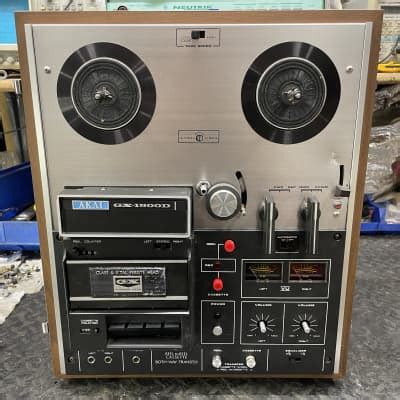 Akai Gx Track Reel To Reel Tape Deck W Cassette Reverb