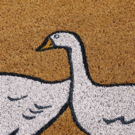 Geese Latex Coir Doormat X Cm Jvl Homeware Solutions