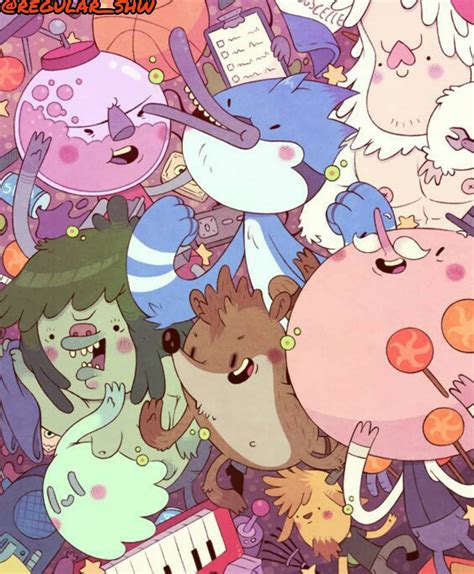 Regular Show Apenas Um Show é Uma Série De Desenho Animado