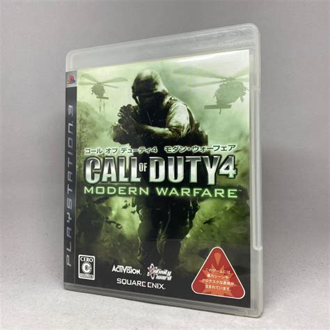 Call Of Duty 4 Modern Warfare Ps3 Playstation 3 แผ่นแท้เกมเพลส