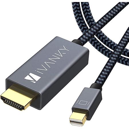 Amazon IVANKY Mini Displayport To HDMI Cable 10ft Nylon Braided