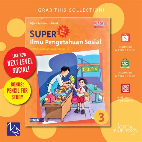 Esis Super Seri Buku Soal Ilmu Pengetahuan Sosial Kelas 3 Sd Buku And Alat Tulis Buku Pelajaran