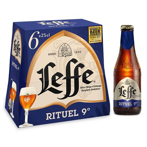 Bi Re Rituel Leffe Le Pack De Bouteilles De Cl Prix Carrefour