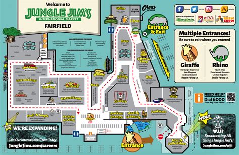 Jungle Jim's International Market Map and Brochure (2019 - 2021 ...