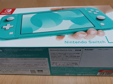 Yahooオークション 新品・未開封 Nintendo Switch Lite ターコイズ