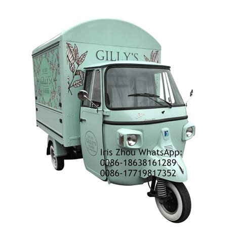 Piaggio Ape Usa Custom Built Piaggio Ape Classic Food Truck For Sale