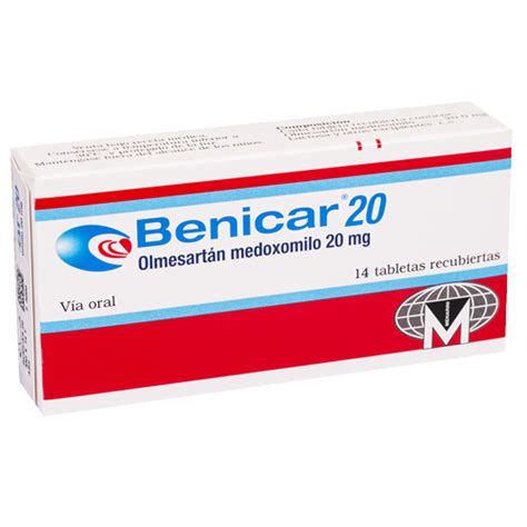 Benicar 20mg Tienda Catracha Salud