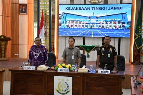 Kejati Jambi Kawal Proyek Pembangunan Gedung Unja Gunakan Pinjaman Adb