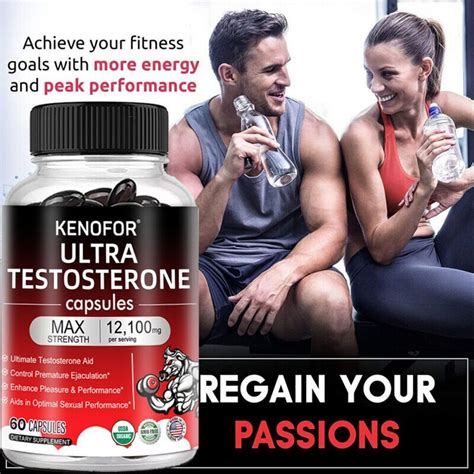 Ultra Testosteron Capsules Mg Testosteron Booster For Men