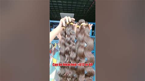 Top Quality Raw Hair Bundles No Chemical Process Full Cuticle Intact