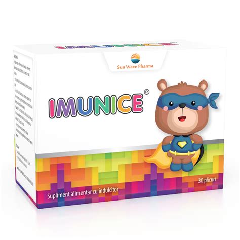 Imunice 30 Plicuri Sun Wave Pharma Pret Avantajos Minifarm