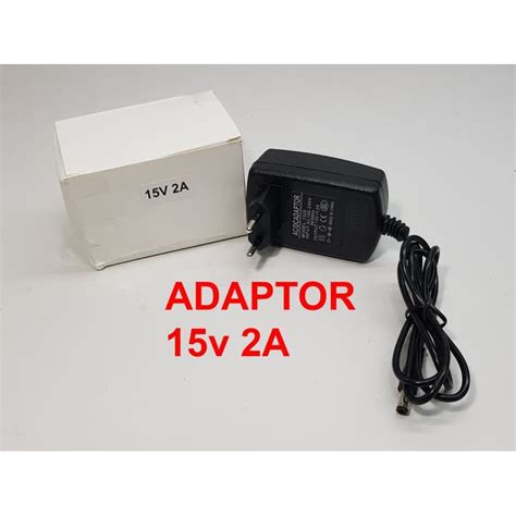 Jual Adaptor 15v 2a 15 Volt 2 Ampere Adaptor 15v 2a Shopee Indonesia