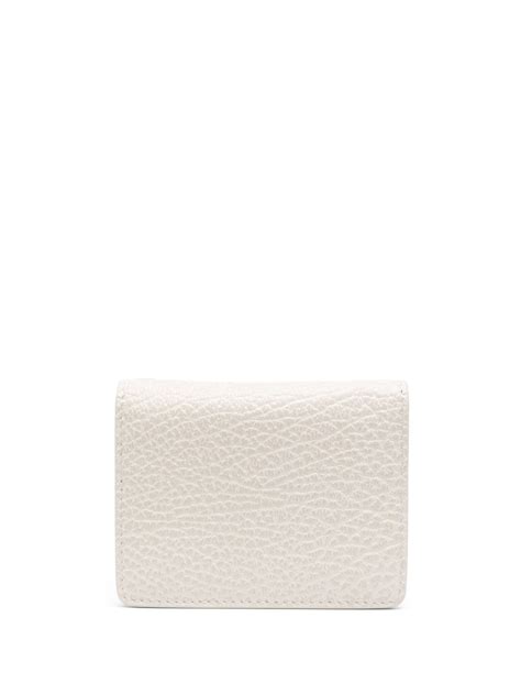 Maison Margiela Four Stitch Bi Fold Cardholder In Nude ModeSens