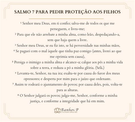 8 Salmos Para Orar Pelos Filhos Abençoar e Proteger