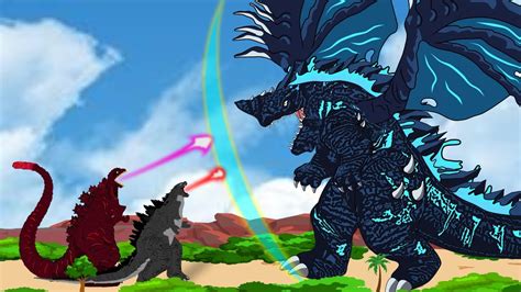 Naga Godzilla Geogantis Vs Shin Godzilla And Godzilla Hungry Dragon