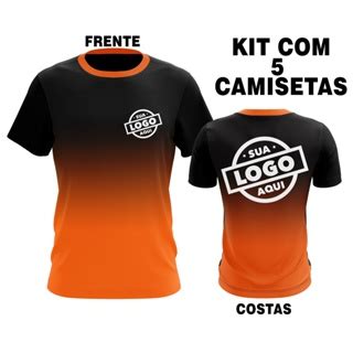 Kit Uniformes Personalizados Camisetas Dryfit Estampadas Sua