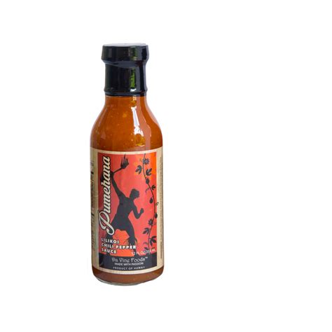 Lilikoi Chili Pepper Sauce Da Vine Hawaii Passion Fruit Products