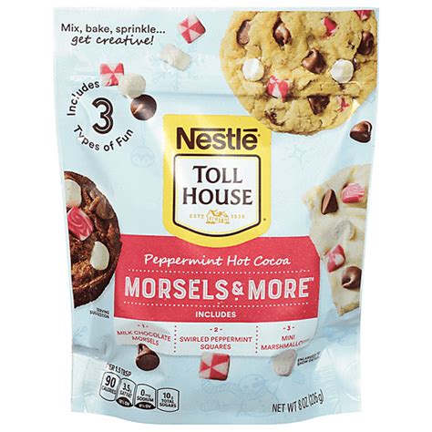 Nestle Toll House Morsels And More Peppermint Hot Cocoa 8 Oz Buehler S