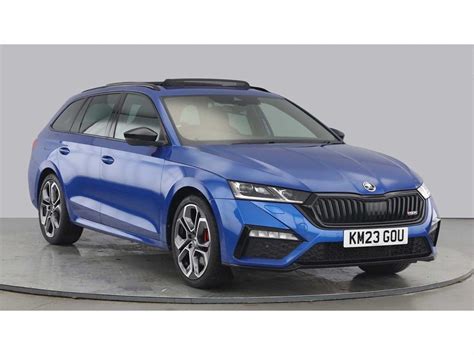 Find A Used Blue ŠKODA Octavia Estate vRS 2 0 TSI 245 PS DSG in Milton