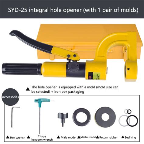 Syd Hydraulische Ponsmachine Professionele Rvs Vicedeal