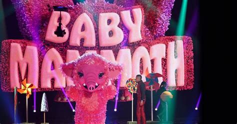 Who Is Baby Mammoth on The Masked Singer?