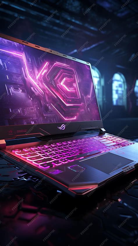 Premium Photo Design Of Asus Rog Strix G15 Gaming Laptop Packaging