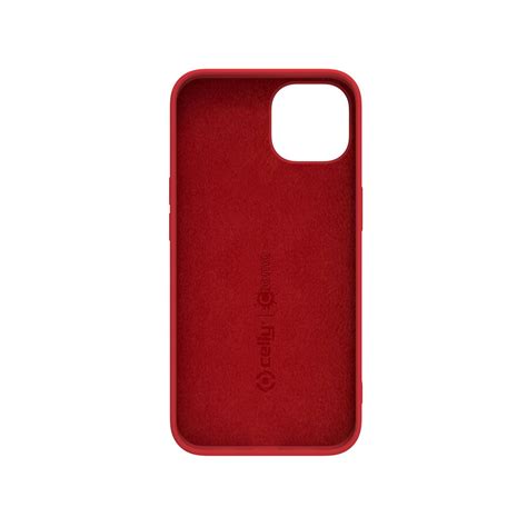 Celly Cromo Soft Gummideksel Iphone Pro Red Elkj P Elkj P