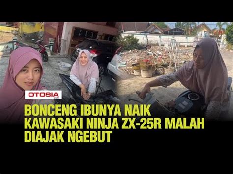 Anak Tak Ada Akhlak Cewek Ini Bonceng Ibunya Naik Kawasaki Ninja ZX