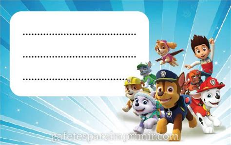 Descarga Gafete Paw Patrol Gafetesparaimprimir The Best Porn Website