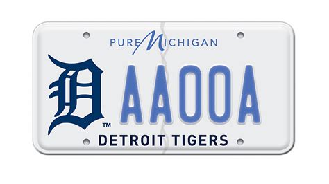 New Detroit Sport Team License Plates Unveiled