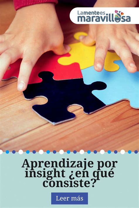 Aprendizaje Por Insight ¿en Qué Consiste Aprendizaje Teorias Del Aprendizaje Escuelas