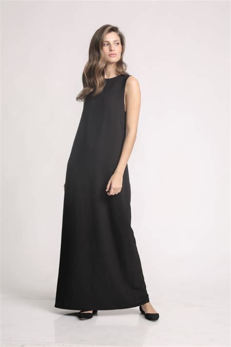 Black Angie Maxi Dress Anat Manos Wedding And Evening Dresses