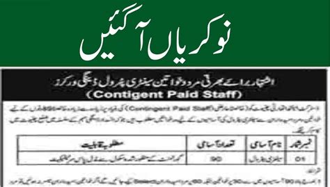 Dha Chiniot Jobs Daily Wages District Health Authority