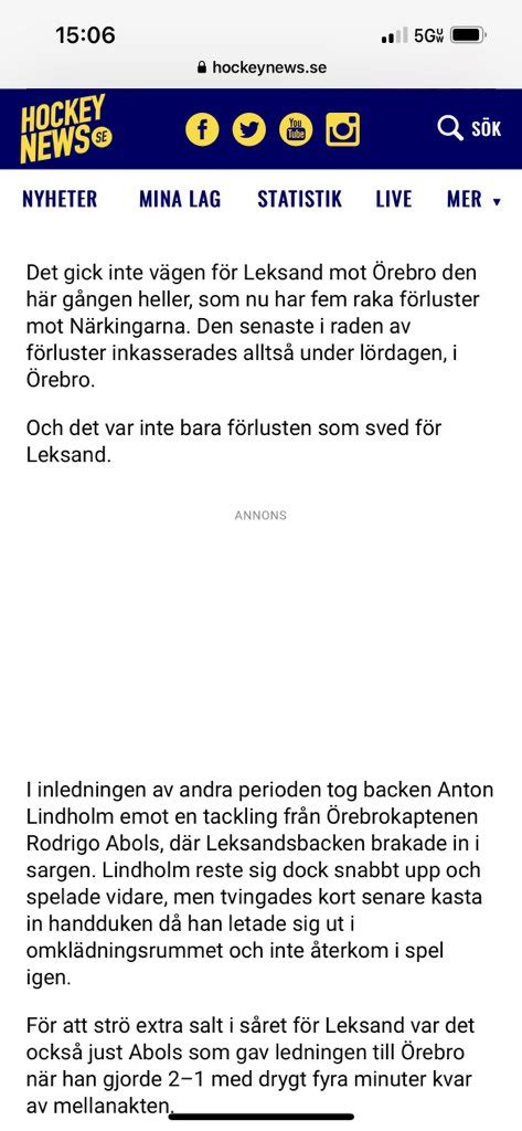 Peter Sibner on Twitter Jag vet hur lockande det är när det är