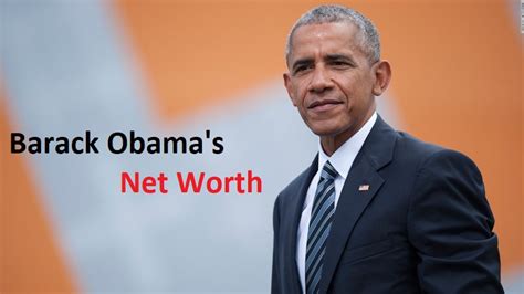 What is Barack Obama's Net Worth in 2017