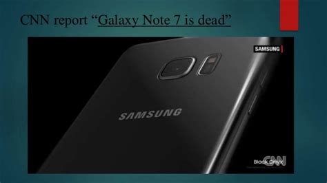 Samsung Note 7 Battery Explosions PPT