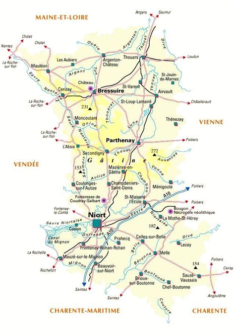 Les D Partements Histoire Deux S Vres