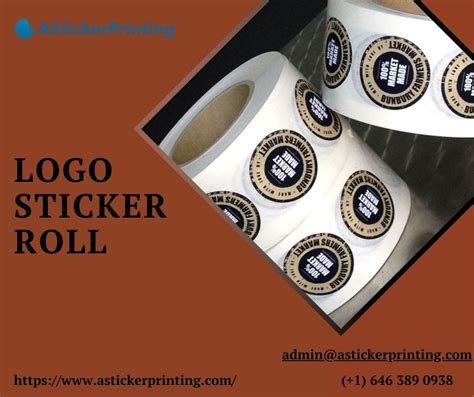 Logo Sticker Roll | An Effective Branding Solution | by Stickerprinting ...