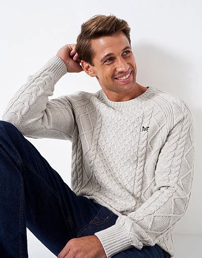 Cable Crew Neck Jumper Online Bellvalefarms