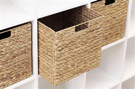 Ikea Kallax Expedit Shelf Basket X X Cm Made Of Water Hyacinth