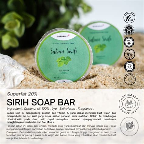 Jual Sabun Sirih Soap Bar Penghilang Bau Miss V Bau Ketiak And Kaki Sabun