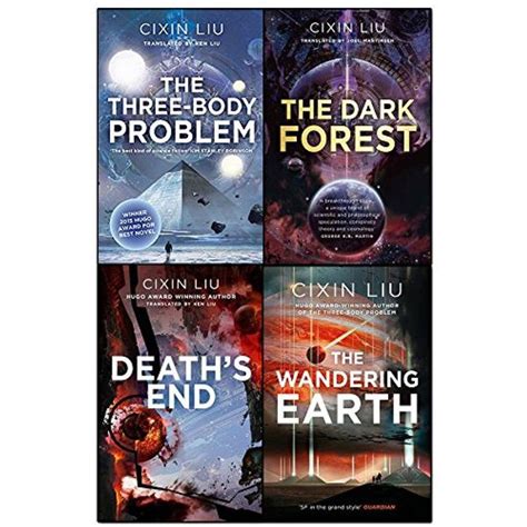 Cixin Liu Three Body Problem 4 Books Collection Set The Three Body