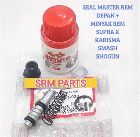 SEAL SIL MASTER REM DEPAN PLUS MINYAK REM SUPRA X SUPRA FIT LAMA NEW