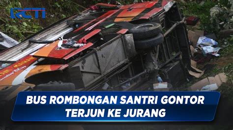 Diduga Rem Blong Bus Rombongan Santri Gontor Terjun Ke Jurang 3