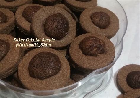 Resep Kue Kering Cokelat Simple Dapur Fitri Oleh Dapur Fitri 82 Cookpad