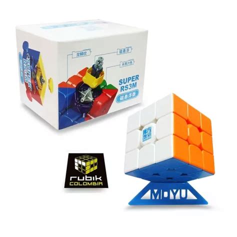 Cubo Super Rs3m Ballcore Magnetico Maglev Rubik 3x3 Moyu Envío gratis