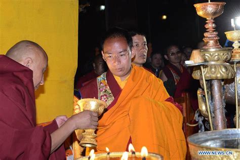 Th Panchen Lama Bainqen Erdini Qoigyijabu Attends Religious Ceremony