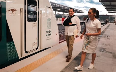 Claudia Sheinbaum Cataloga Al Tren Maya Como Uno M S De Los Grandes