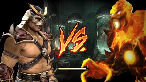 Mortal Kombat 9 Shao Kahn Boss Vs Blaze Mod Expert Arcade Ladder Gameplay 1080p60ᶠᵖˢ